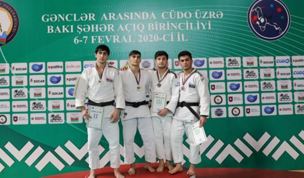 Gənc cüdoçuların Bakı birinciliyi başladı