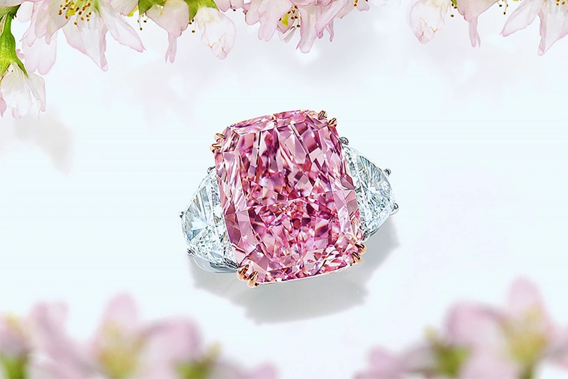Пурпурно-розовый бриллиант Сакура продали в Гонконге за $29 млн