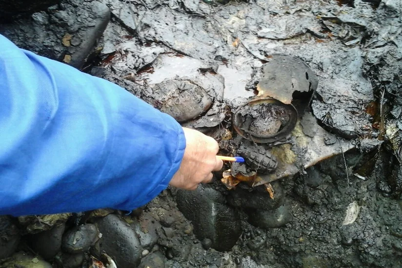 Tərtərdə əl qumbarası aşkar edilib