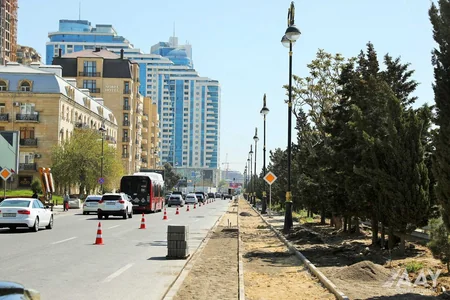 Bakının yollarında aparılan əsaslı təmir-tikinti işlərinə baxış keçirilib