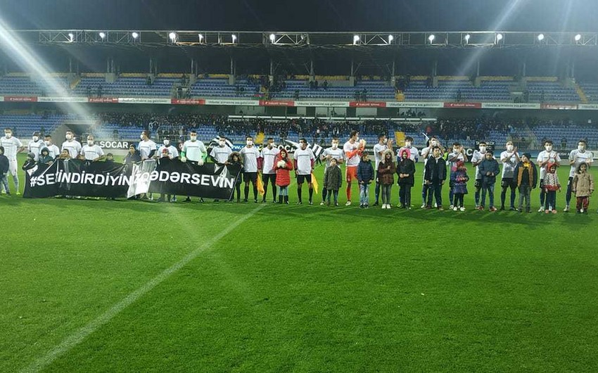 Qarabağ və Neftçi meydana talassemiya xəstəliyindən əziyyət çəkən uşaqlarla çıxıb