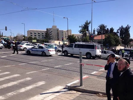 ​Unknown car rams the crowd of pedestrians in Jerusalem