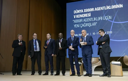 Dünya Xəbər Agentliklərinin V Konqresi işini başa çatdırıb