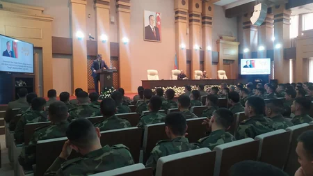 FHN-də “Heydər Əliyev İli”nə həsr olunan silsilə tədbirlər keçirilib