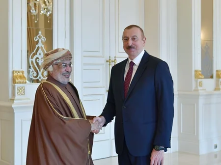 President Ilham Aliyev received delegation led by President of Oman State Council