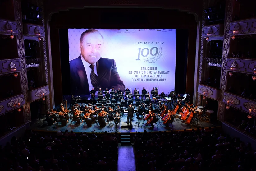 Gürcüstanda Heydər Əliyevin 100 illiyi qeyd olunub