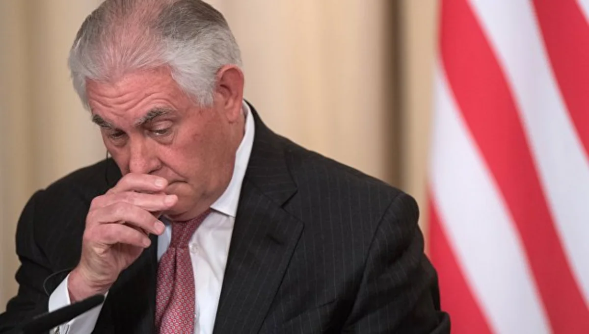 Media: Trump orders Tillerson to eat wilted salad