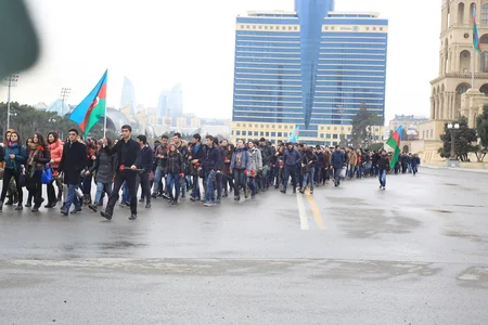 “İrəli” İctimai Birliyi “613 şəhid” adlı yürüş təşkil edib