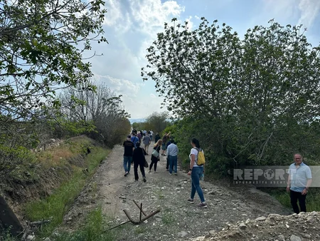 Xarici səyahətçilər Ağdamda olublar