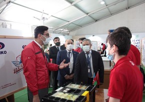 Azerbaijani Minister of Youth and Sports joins Teknofest festival