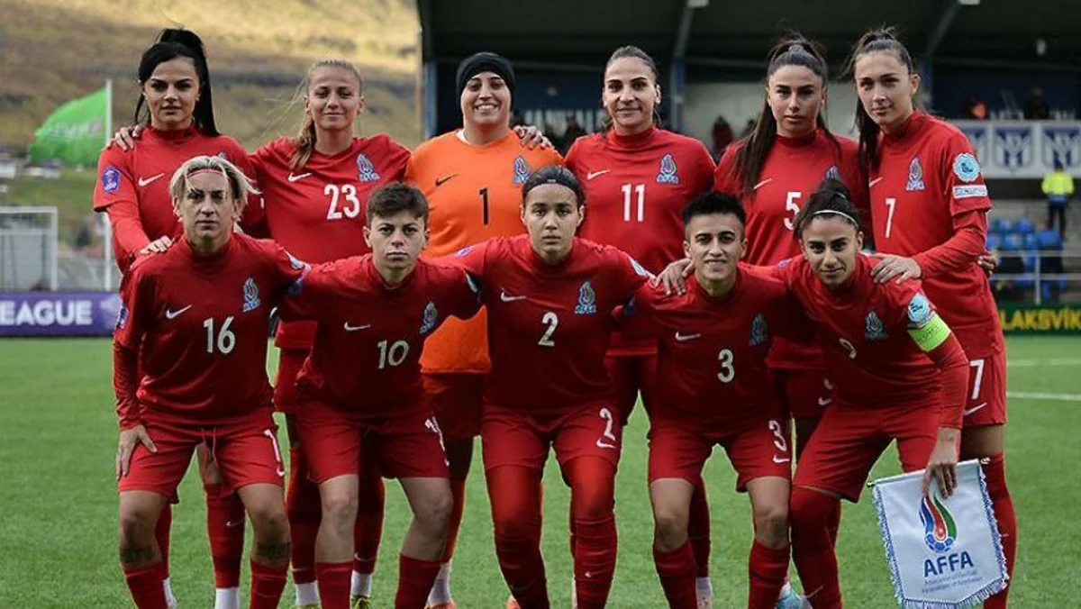 Qadın futbolçulardan ibarət Azərbaycan millisi bu gün B Liqasına yüksələ bilər