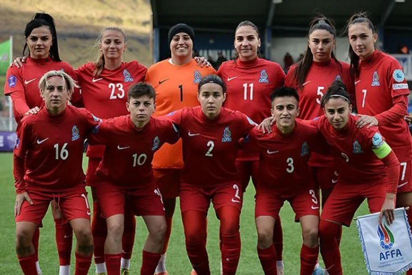 Qadın futbolçulardan ibarət Azərbaycan millisi bu gün B Liqasına yüksələ bilər
