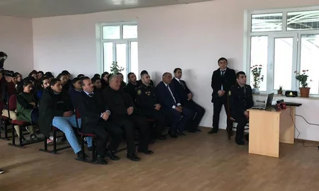 Goranboyda “Ağ ölüm əsrin bəlasıdır!” mövzusunda maarifləndirici tədbir keçirilib