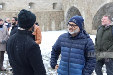 Participants of int'l Islamophobia conference visit Shusha fortress