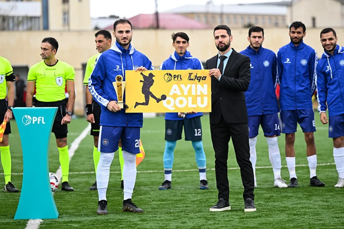 Azərbaycan II Liqasında Ayın qolu layihəsinin ilk qalibi mükafatlandırılıb