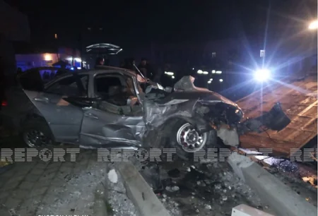 Lənkəranda yol qəzası olub, xəsarət alan var