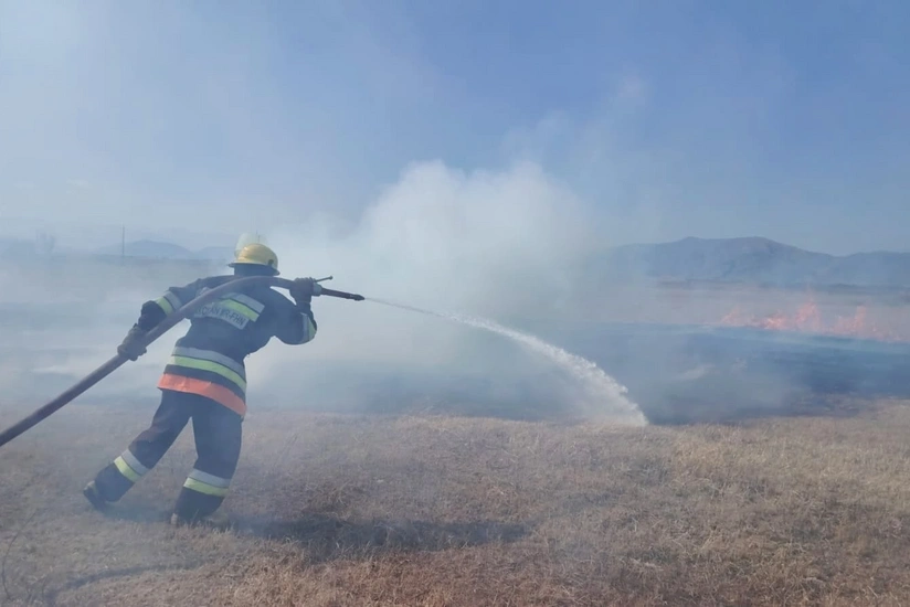 Naxçıvanda ötən sutka ərzində 8 yanğın hadisəsi olub