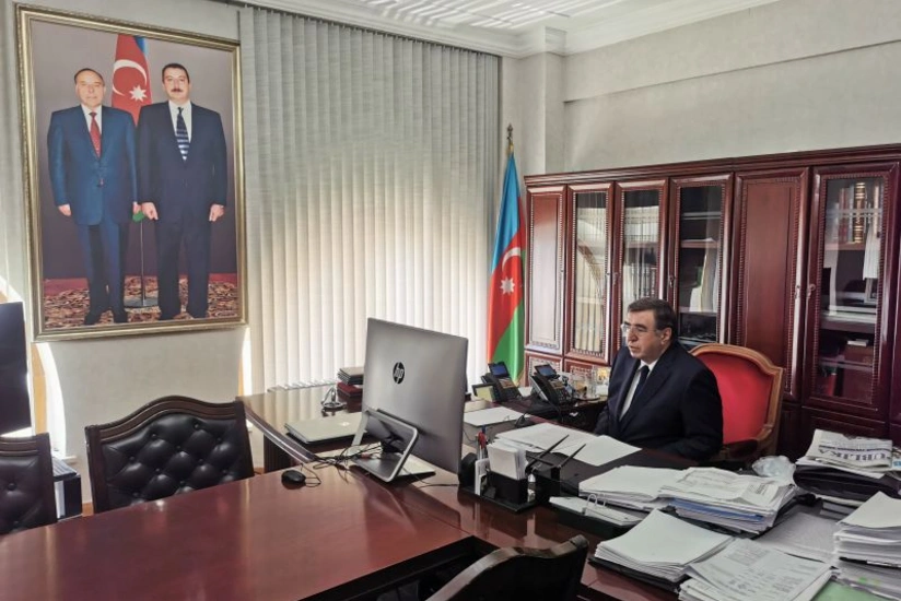 Payızlıq əkinlərin suvarılması ilə bağlı videokonfrans keçirilib