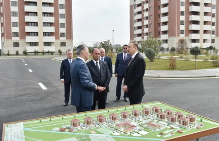 ​Prezident İlham Əliyev Bərdəyə səfər edib