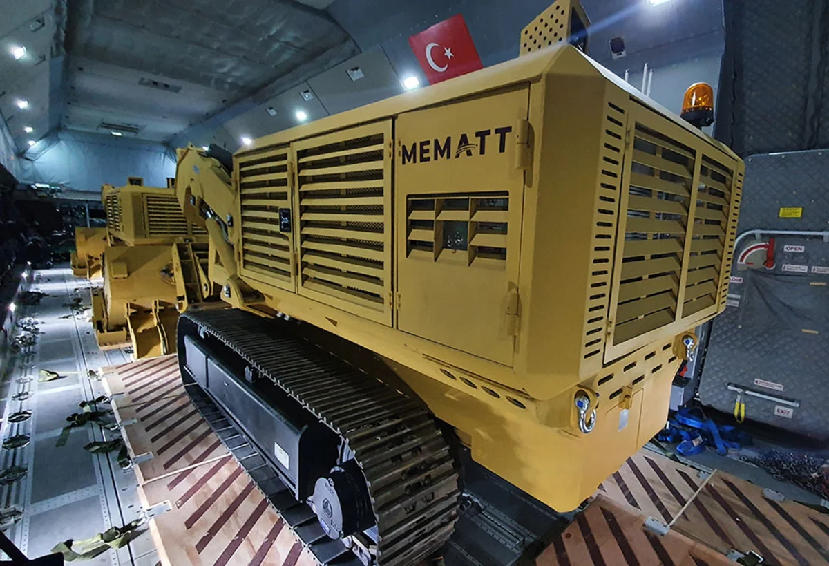 Türkiyədən Azərbaycana yeni mühəndis texnikası və avadanlıqlar gətirilib