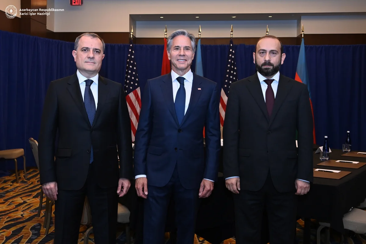 Meeting between Bayramov, Mirzoyan, Blinken ends in Washington