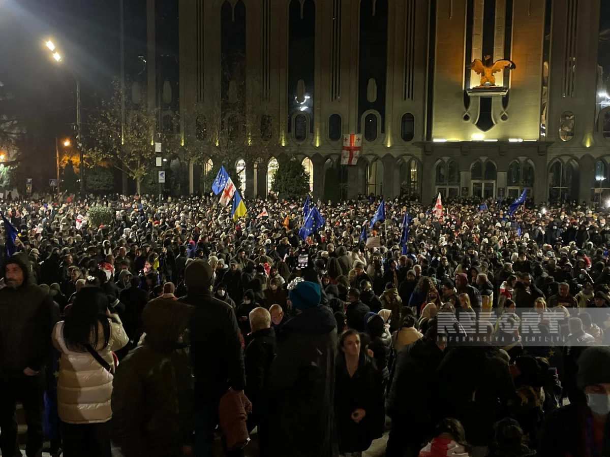 В Тбилиси на акции протеста задержаны 107 участников