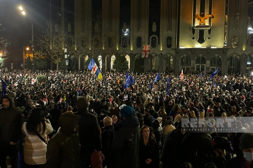 В Тбилиси на акции протеста задержаны 107 участников