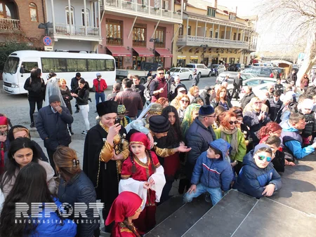 Novruz bayramı Gürcüstanın paytaxtında qeyd olunub - FOTO
