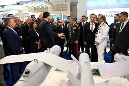 Azerbaijan's military top brass attends opening ceremony of ADEX 2024
