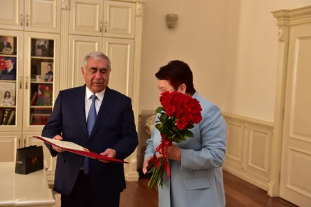 Lyudmila Şubina Fəxri Fərmanla təltif edilib