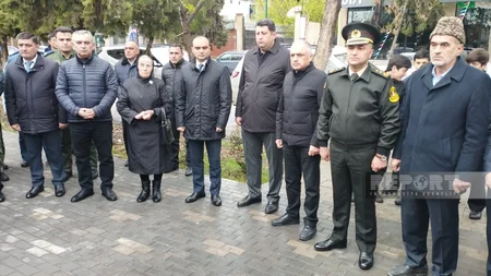 Kürdəmirdə Aprel döyüşləri şəhidi Əbubəkir İsmayılovun xatirəsi anılıb