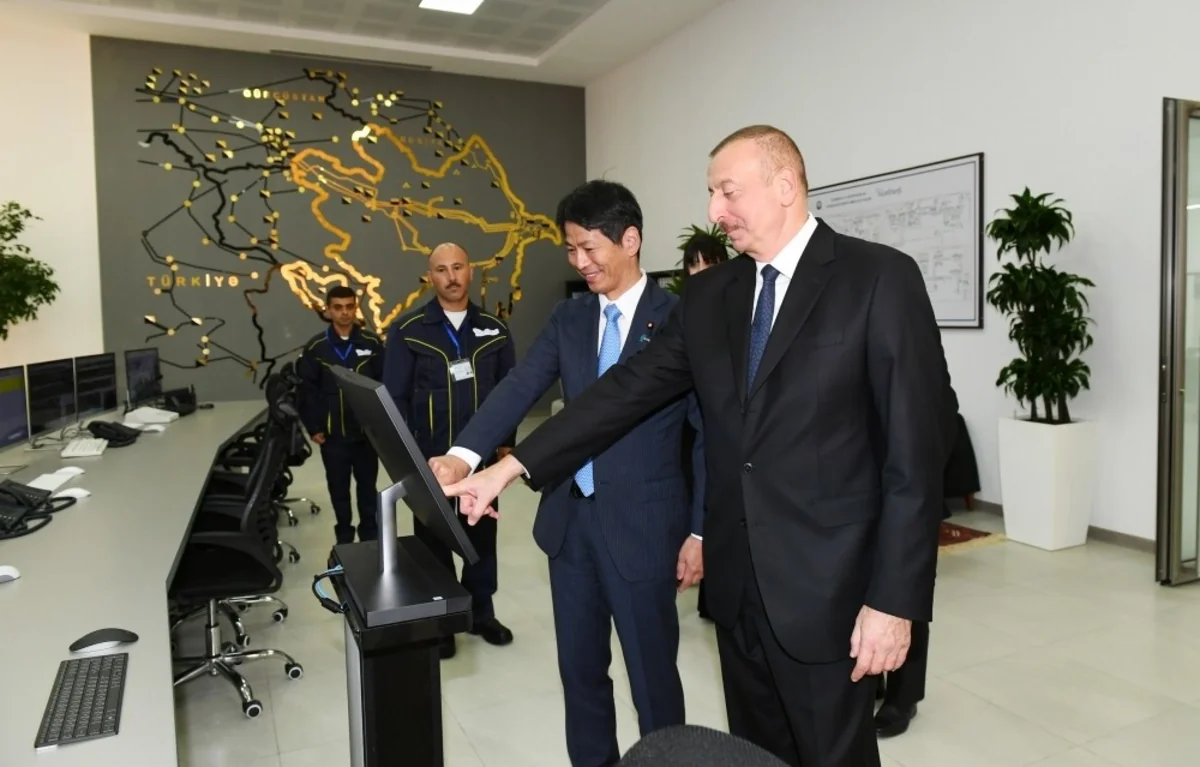 President Ilham Aliyev attended ceremony to launch “Shimal-2” power station