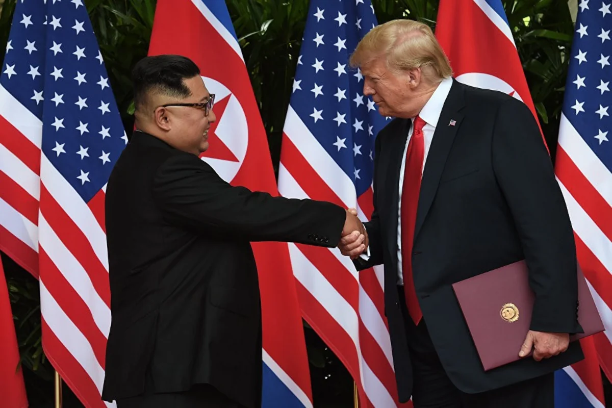 Трамп назвал Ким Чен Ына великой личностью