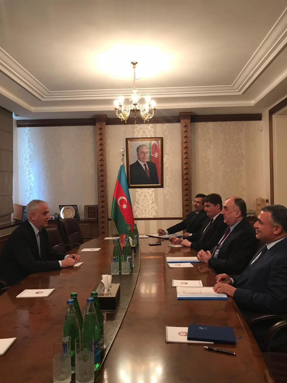 Elmar Mammadyarov receives outgoing Lithuanian ambassador