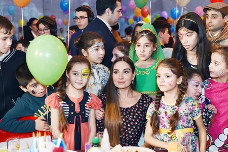 Heydər Əliyev Fondu uşaqlar üçün ənənəvi bayram şənliyi təşkil edib