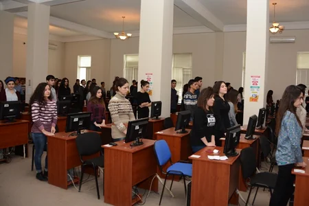 UNEC-də 20 Yanvar şəhidlərinin Memorial-Xatirə Kompleksinin açılışı olub
