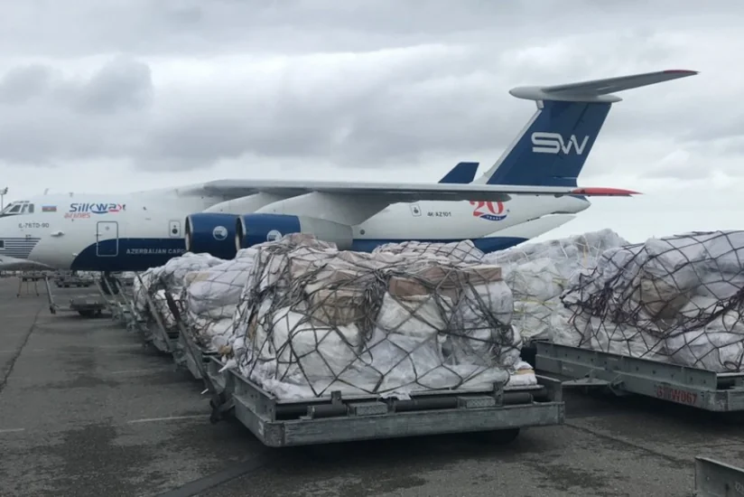 Ежедневно до 20 февраля из Азербайджана в Турцию будет отправляться гуманитарная помощь