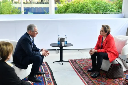 COP28-in iştirakçıları Azərbaycan pavilyonunu ziyarət edir