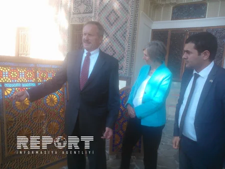 ABŞ səfirinin Şəkiyə ikigünlük səfəri başa çatıb - FOTO