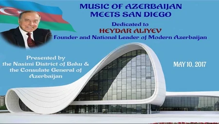 San Dieqo şəhərində Heydər Əliyevin xatirəsinə həsr olunan konsert keçirilib