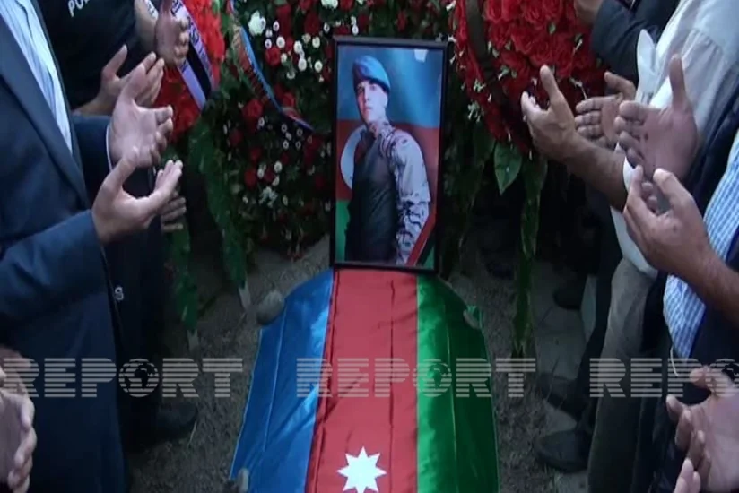 Şəhid Xəlilov Qədim İsmayıllıda dəfn edilib