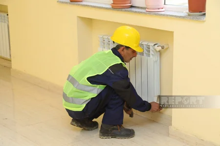 BŞTİ: Bəzi məktəb və 125 uşaq bağçasının istilik sistemində problemlər aşkarlanıb