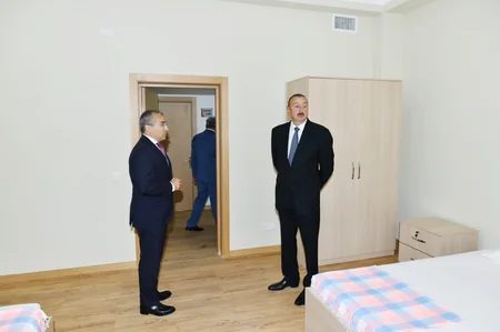 Prezident Zuğulba tədris idman bazasının açılışında iştirak edib - YENİLƏNİB