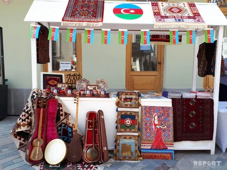 Bakı Tbilisi şəhər festivalında geniş pavilyonla təmsil olunub - FOTO