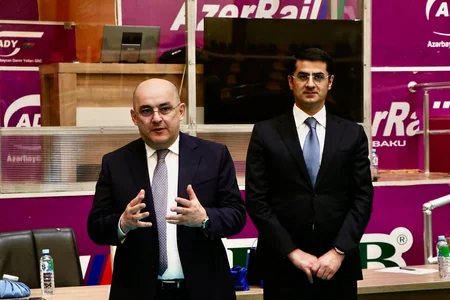 Şahin Bağırov Azərbaycan voleybol millisinin üzvləri ilə görüşüb