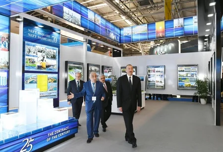 Prezident İlham Əliyev XXVI Beynəlxalq “Xəzər Neft və Qaz-2019” sərgi və konfransının açılışında iştirak edib - YENİLƏNİB