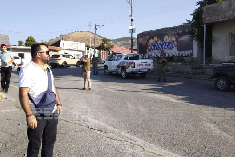 Jurnalistlər Laçın şəhərinə səfər ediblər