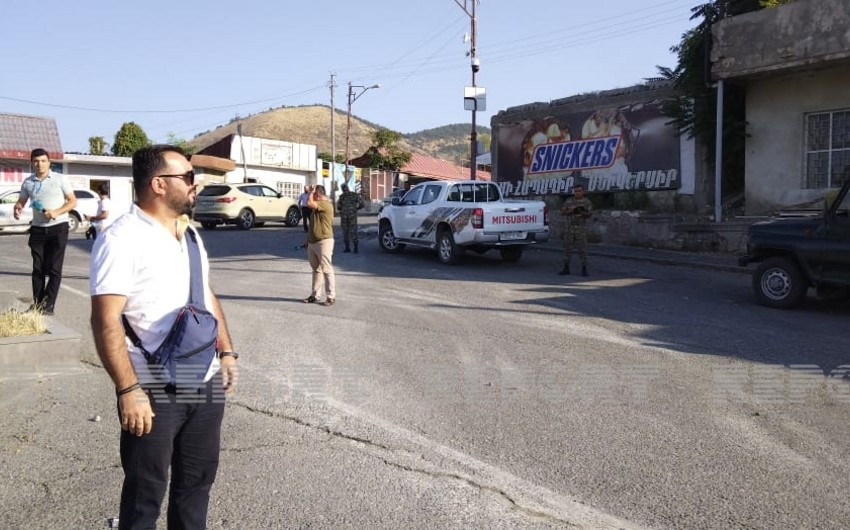 Jurnalistlər Laçın şəhərinə səfər ediblər