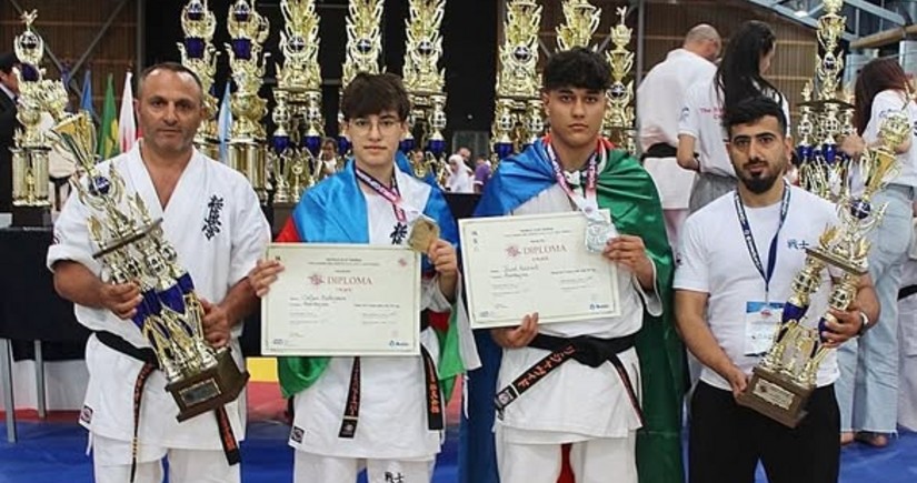 Azərbaycanın iki karateçisi Bolqarıstanda keçirilən Dünya Kubokunda medal qazanıb