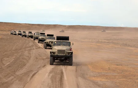 Azerbaijani rocket and artillery formations conduct live-fire exercises - VIDEO
